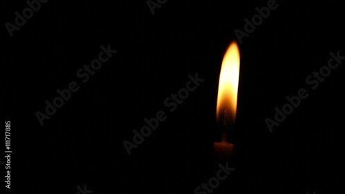 candle fire moving
