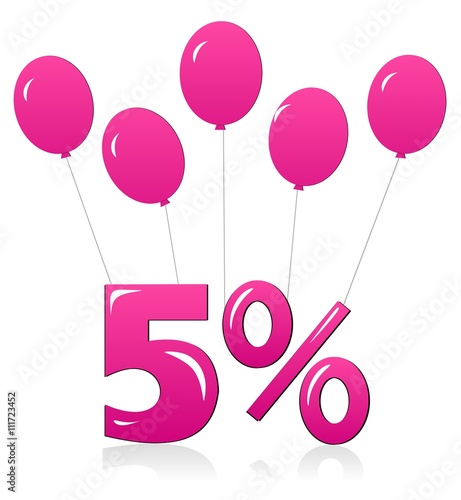 5%