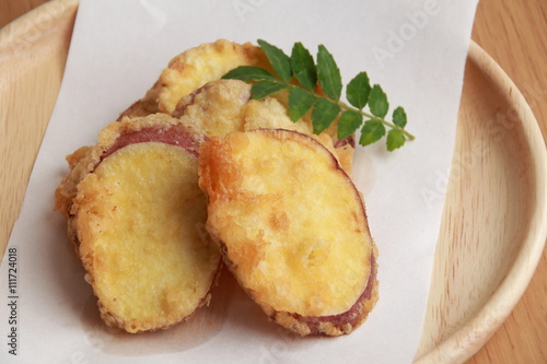 サツマイモの天婦羅