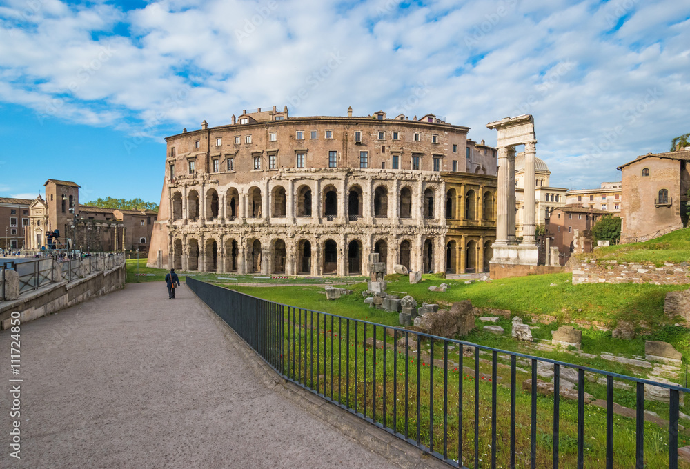 Rome, the capital of Italy - Theatre of Marcellus
