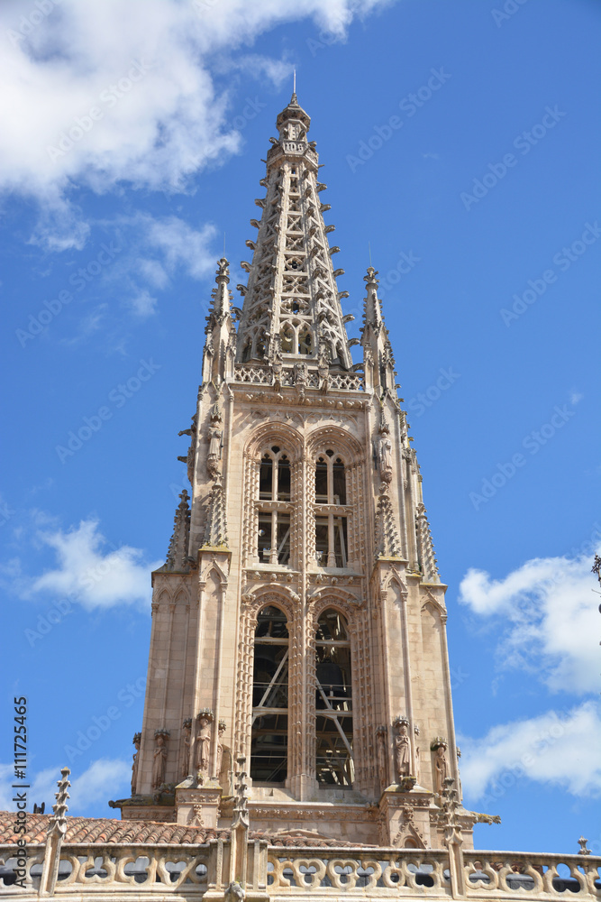 Campanario de la Catedral de Burgos
