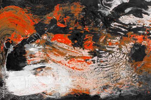 brush to paint the picture. paint brushes