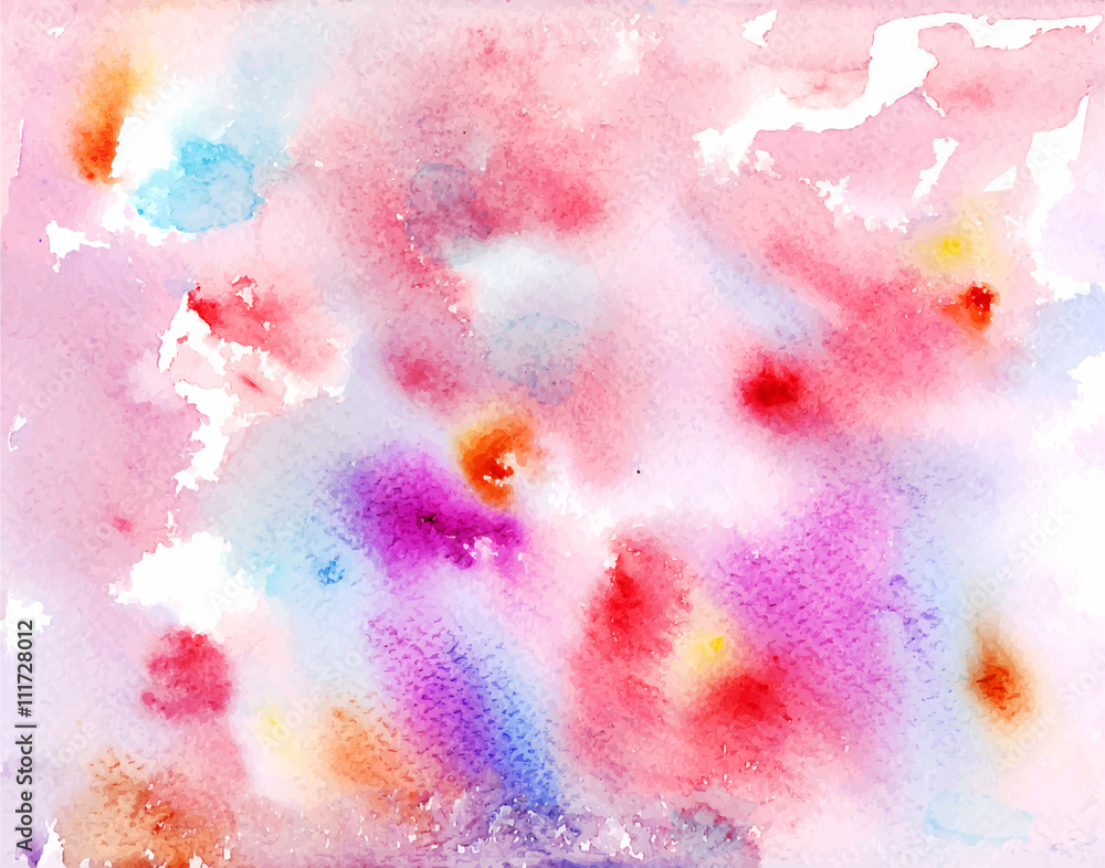Obraz premium Watercolor background, vector