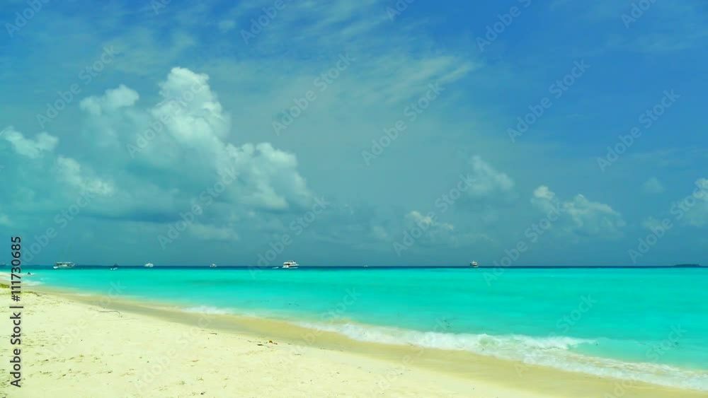 Beautiful tropical beach and sea in maldives island
Beautiful tropical beach and sea in maldives island