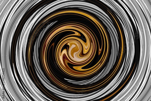 colorful glossy twirl as an abstract image fantasy background - whorl as an abstract background 