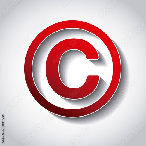 copyright  concept  design 