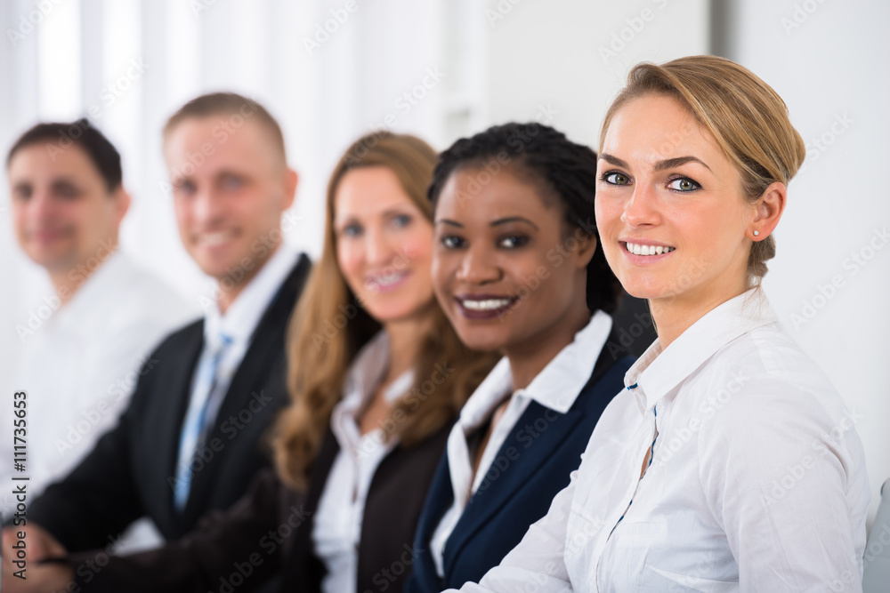 Multiethnic Businesspeople Multiethnic Businesspeople