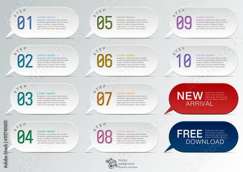 Speech Balloons #Vector Graphics