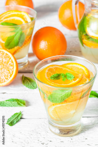 orange soda in a glass
