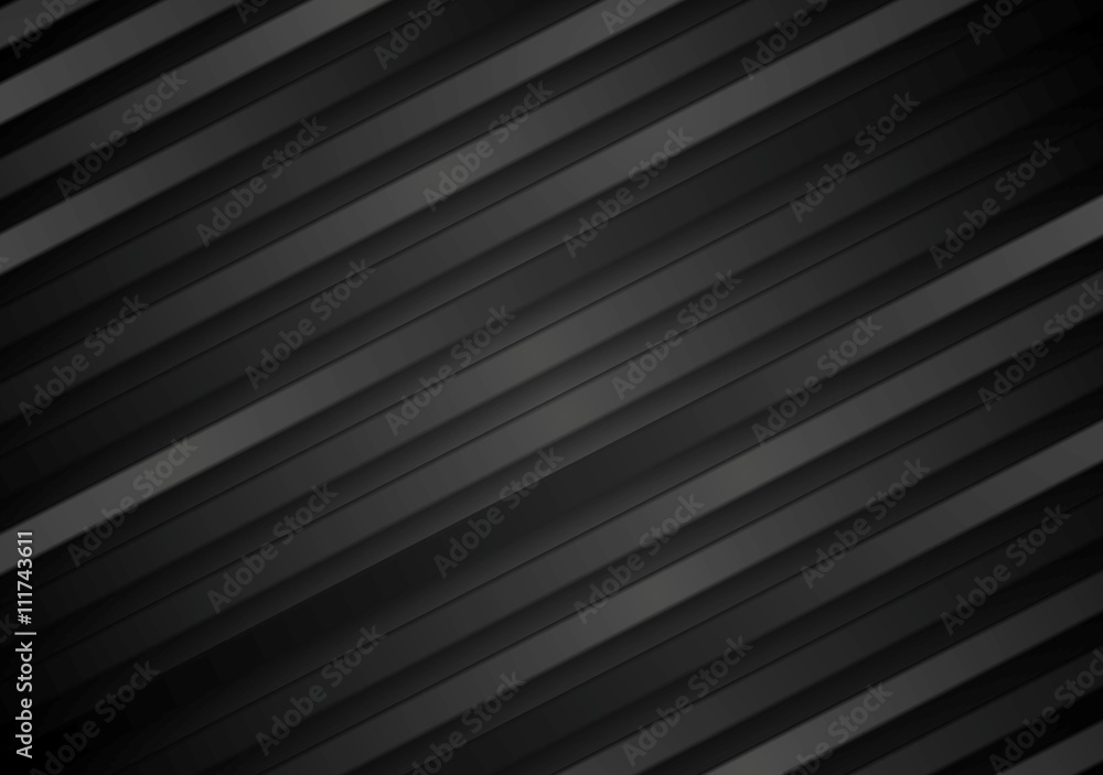 Obraz premium Abstract black diagonal stripes background