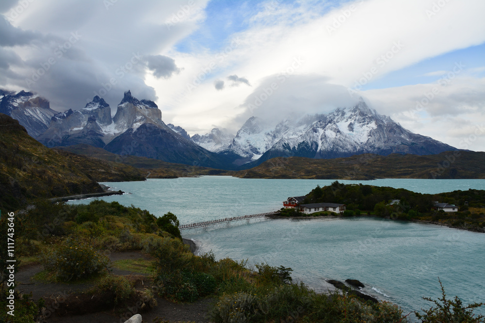 Pehoe Lake, Torres del Paine, Chile