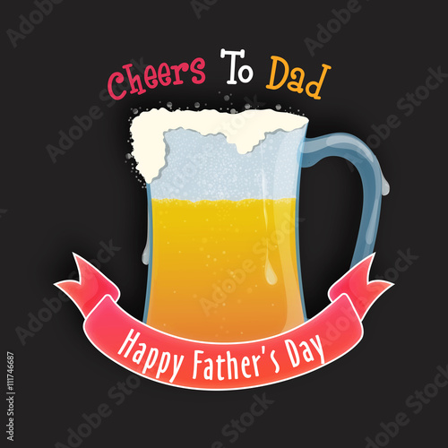 Father's Day celebration wth beer.