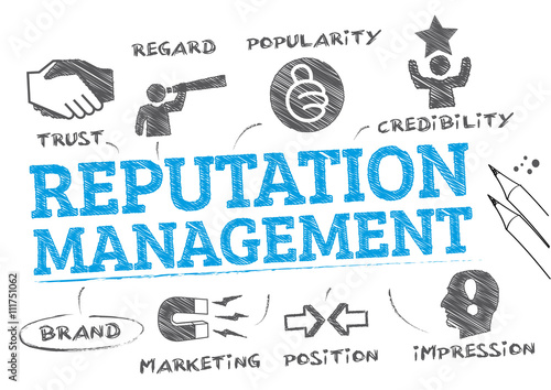 Reputation management concept photo
