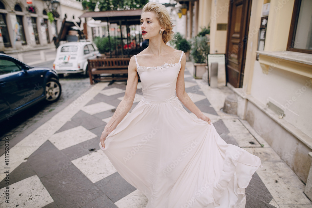 Obraz premium wedding day in Budapest