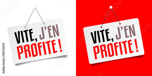 Vite, j'en profite !