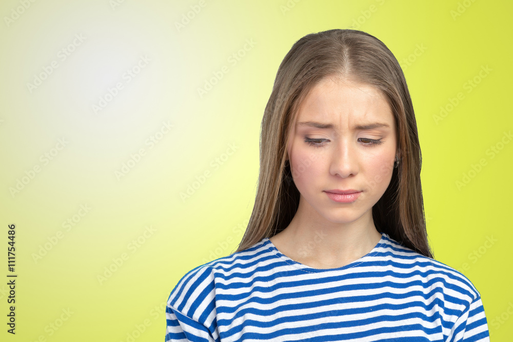 Depressed woman Depressed woman