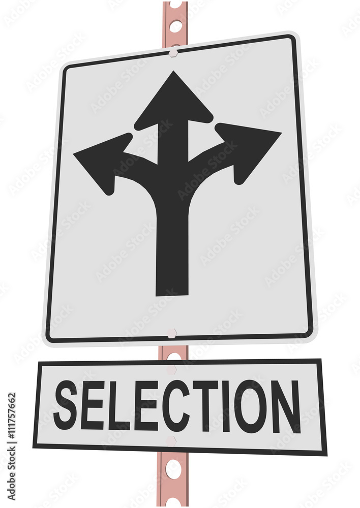 Yellow road sign with discount message and sale alert Yellow road sign with discount message and sale alert