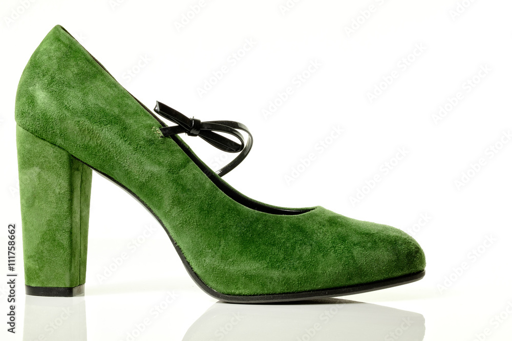 Obraz premium grüner frauenschuh