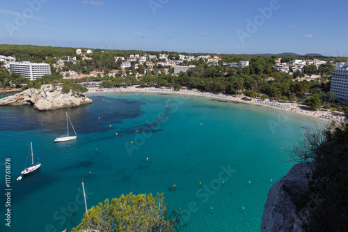 Cala Galdana bay and beach, Menorca, Spain