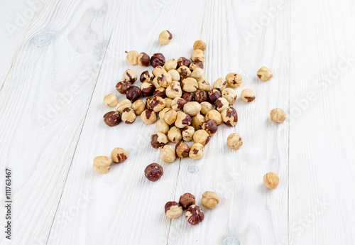 Group of hazelnut