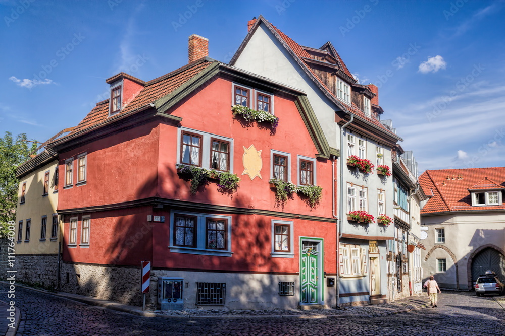Fototapeta premium Erfurt, Altstadt