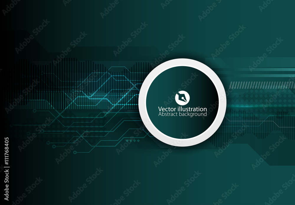 Vector illustration Abstract futuristic circuit board, hi-tech Vector illustration Abstract futuristic circuit board, hi-tech