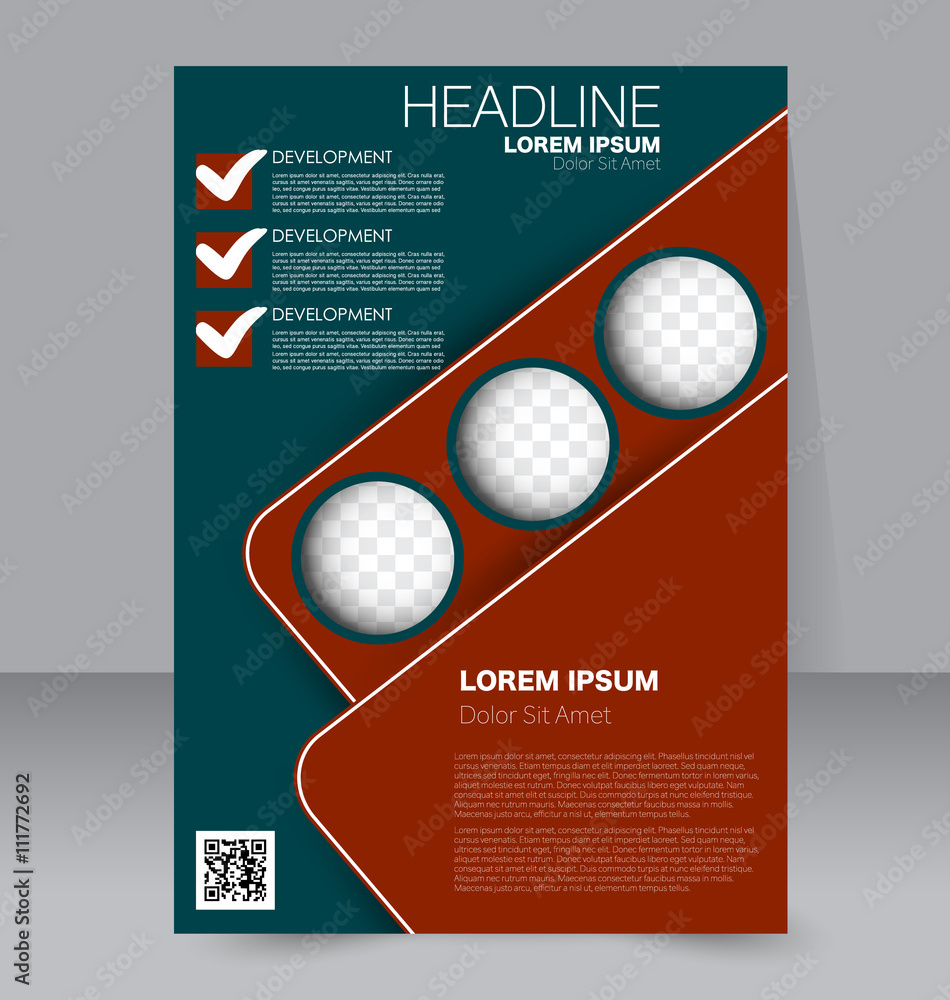 Abstract flyer design background. Brochure template. Abstract flyer design background. Brochure template.