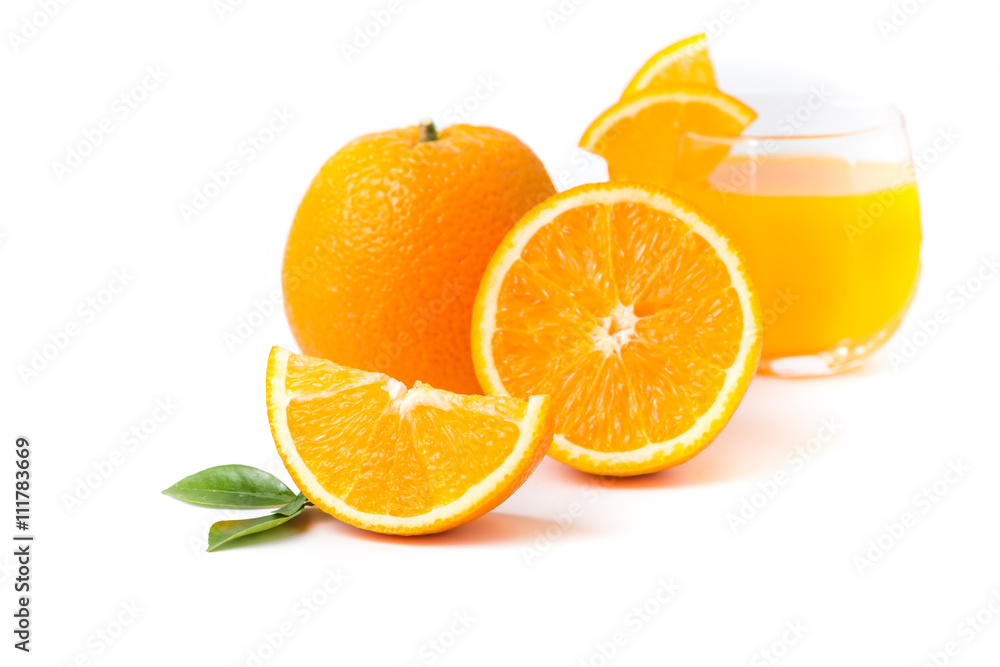 slice orange isolated slice orange isolated