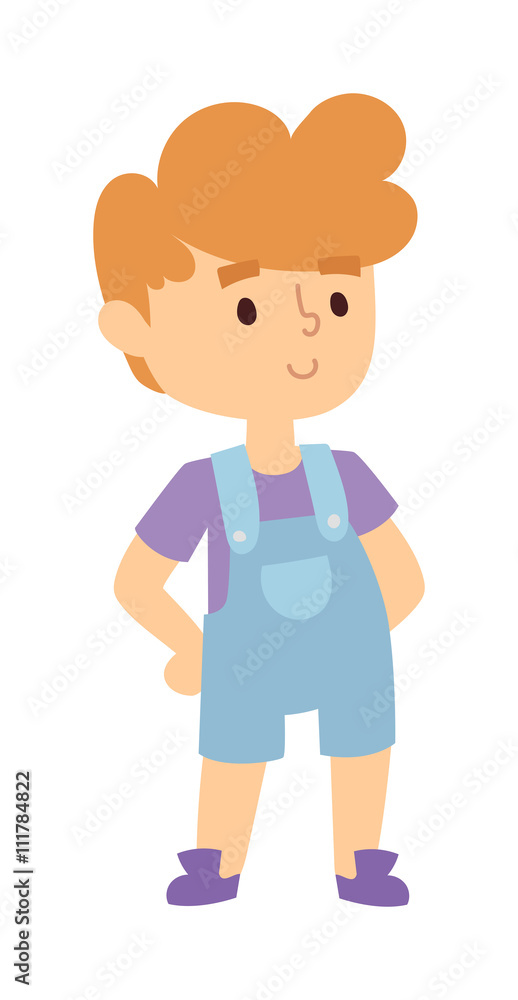 Boy portrait vector illustration. Boy portrait vector illustration.