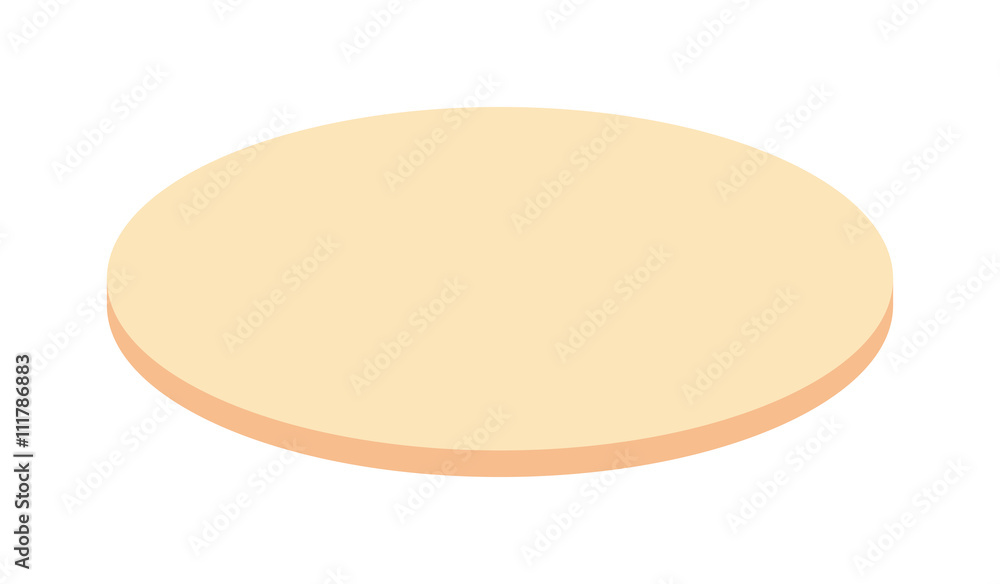 Sponge cake vector illustration. Sponge cake vector illustration.