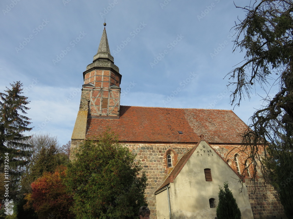 Fototapeta premium Kirche in Helpt