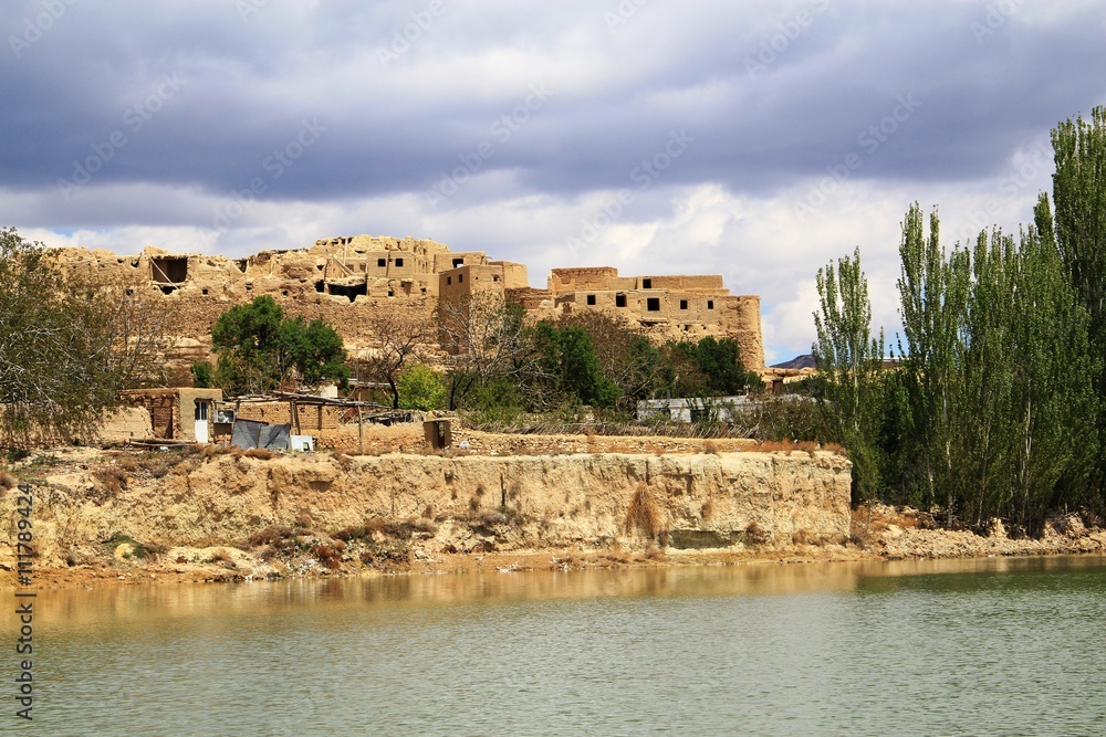 Targhroud, village fortifié en Iran