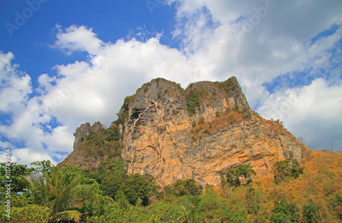 scenery mountain in Krabi province, Thailand