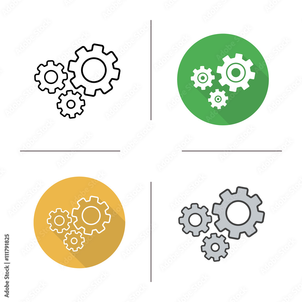 Cogwheels icon Cogwheels icon