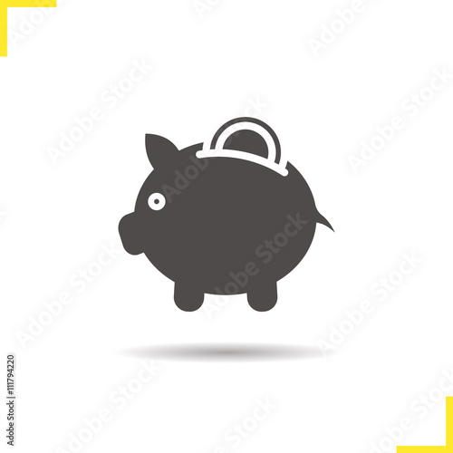 Piggy bank icon