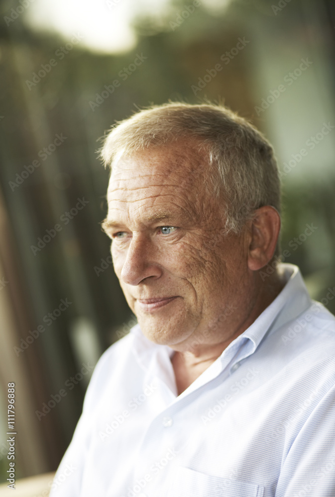Portrait of a smiling man. Portrait of a smiling man.