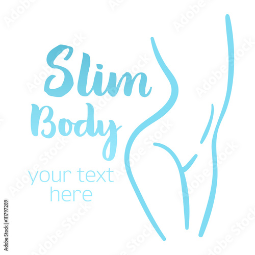 Woman body silhouette