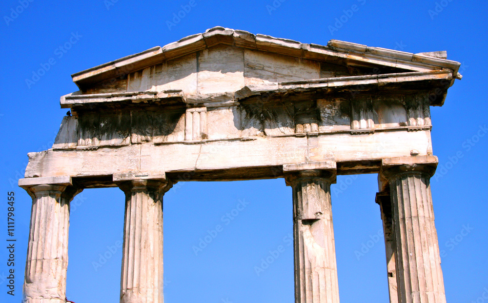 Temples Grecs à Athènes en Grèce