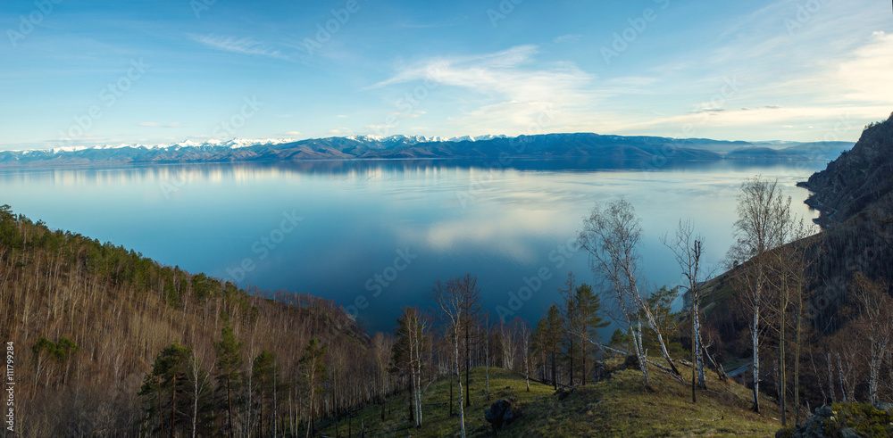 Majestic lake the Baikal