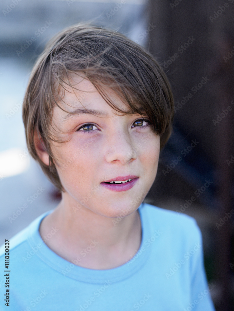 Portrait of a boy. Portrait of a boy.