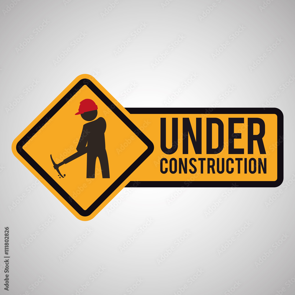 Under construction design. tool icon. isolated illustration Under construction design. tool icon. isolated illustration