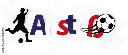 Anstoß Frankreich EM 2016 Vektor