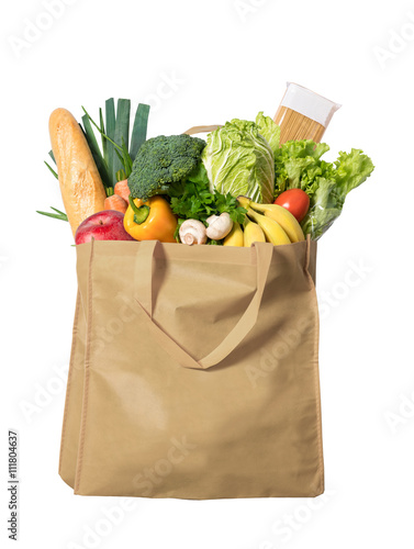 Vegetables in a ecological bag