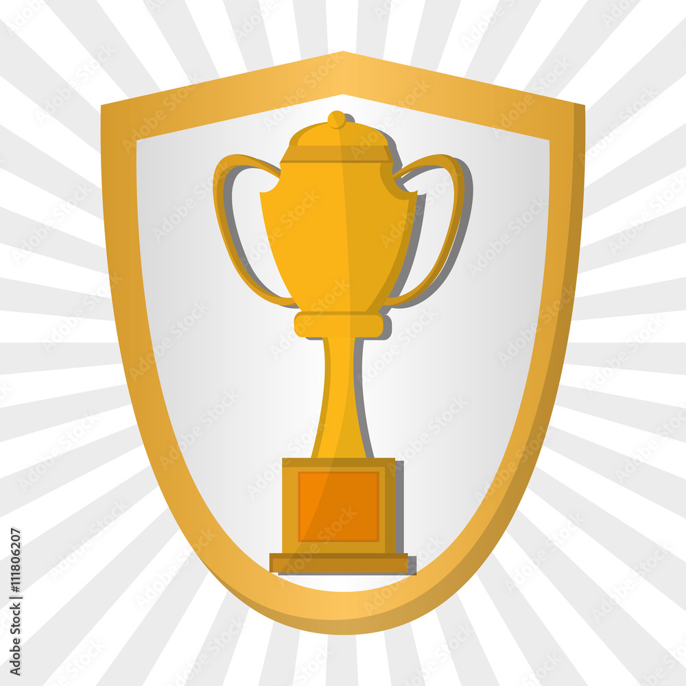 Champion design. winner icon. Colorful illustration Champion design. winner icon. Colorful illustration