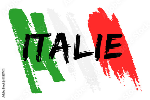 Drapeau Italie - Italie