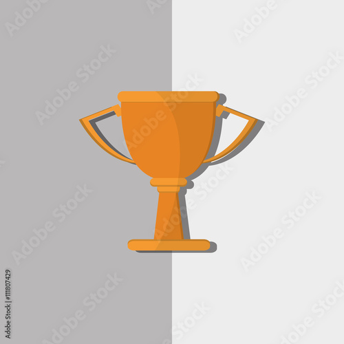 Champion design. winner icon. Colorful illustration