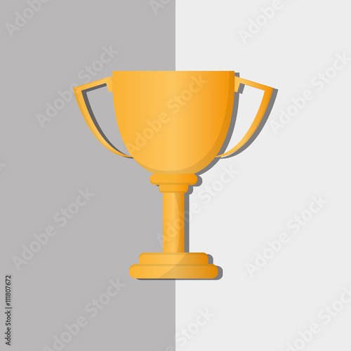 Champion design. winner icon. Colorful illustration