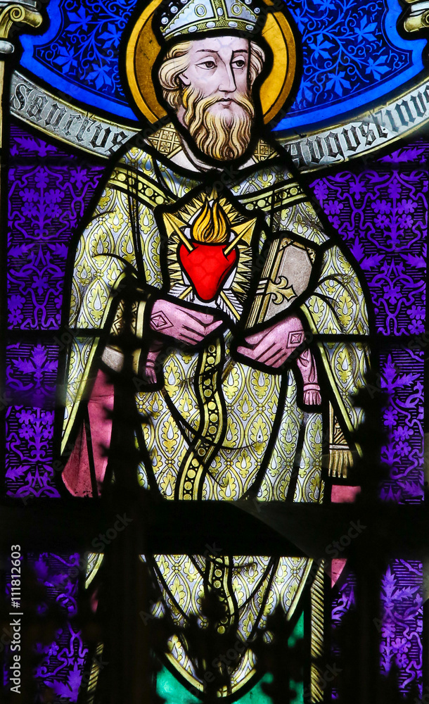 Stained Glass - Saint Augstine