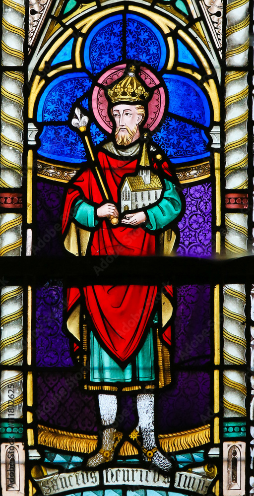 Stained Glass - Henry II, Holy Roman Emperor