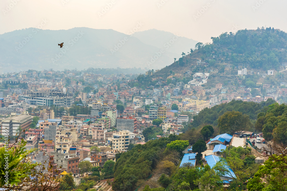 Fototapeta premium Cityscape of Kathmandu